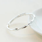 Amore | Silver Bracelet for Women – Braided, Elegant and Timeless Jewellery
