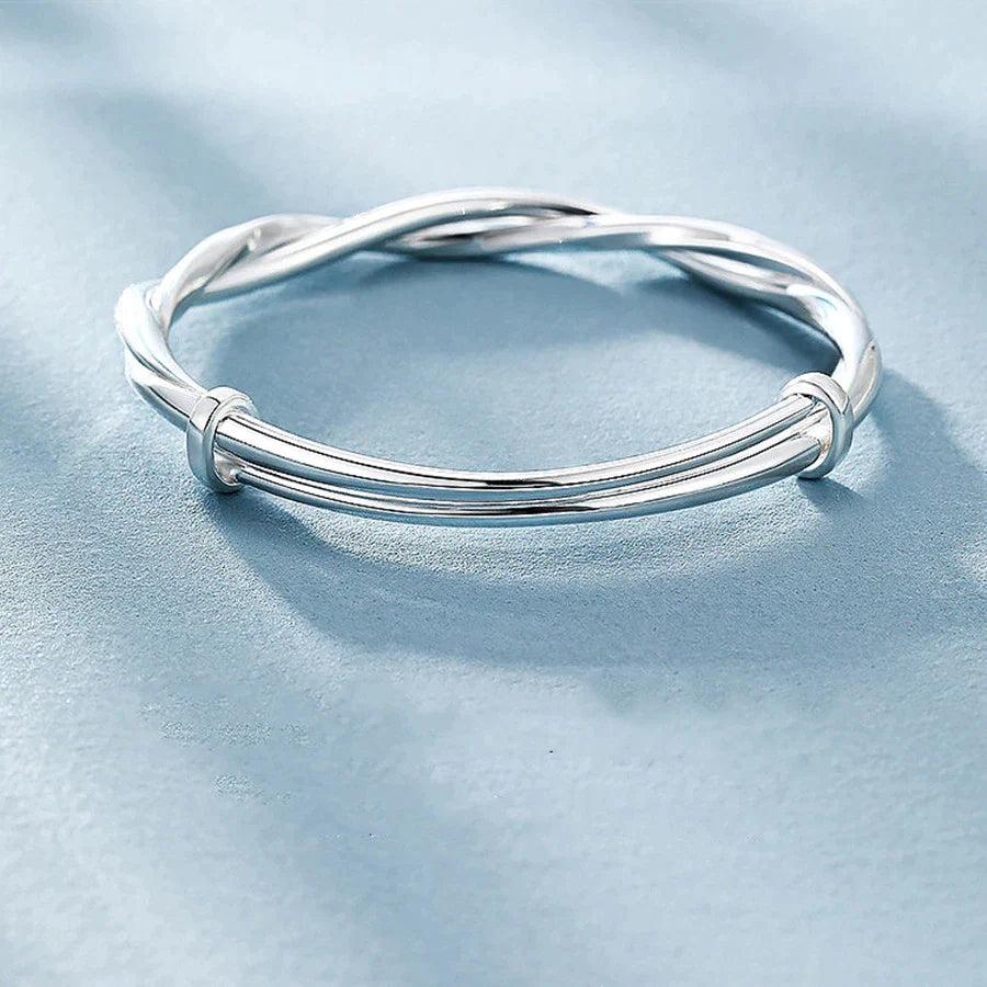 Amore | Silver Bracelet for Women – Braided, Elegant and Timeless Jewellery