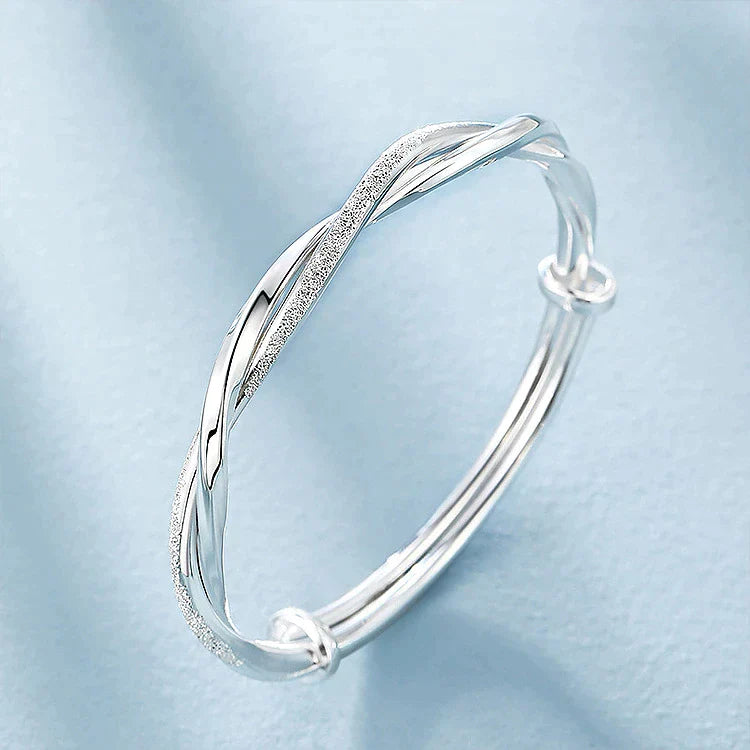 Amore | Silver Bracelet for Women – Braided, Elegant and Timeless Jewellery
