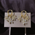 Spring Star Creative Star Pendant Earrings
