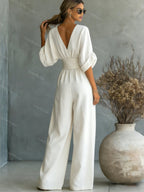 Martina | Elegant and Comfortable Women's Jumpsuit with V-Neck