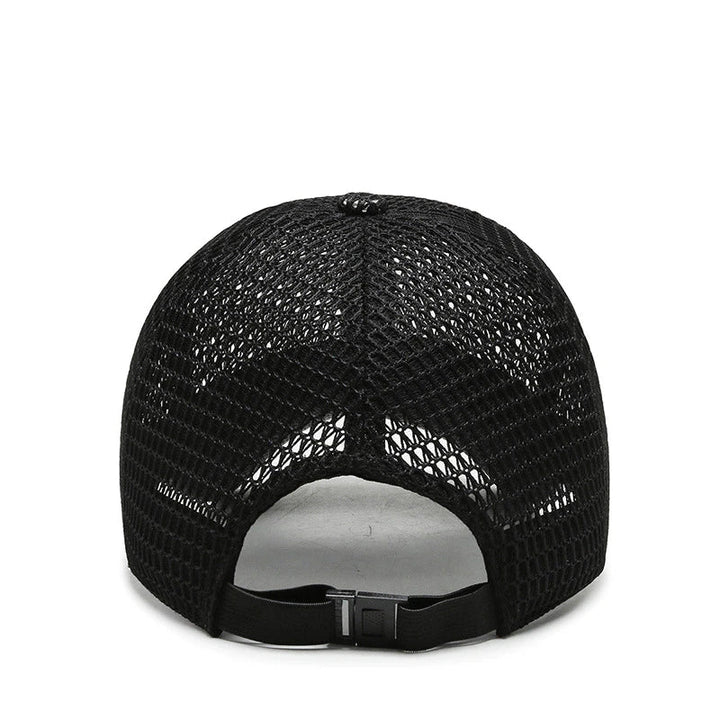 The ultimate airy summer cap Black
