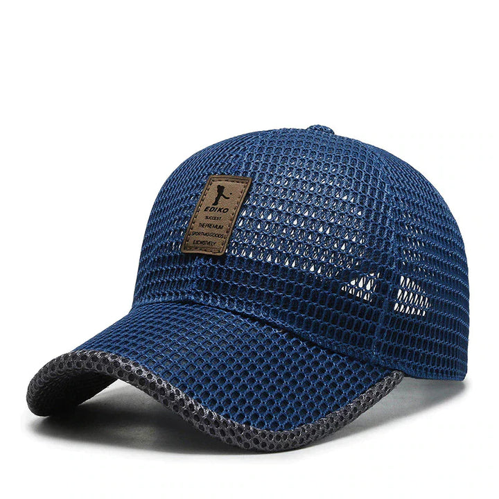 The ultimate airy summer cap Blue