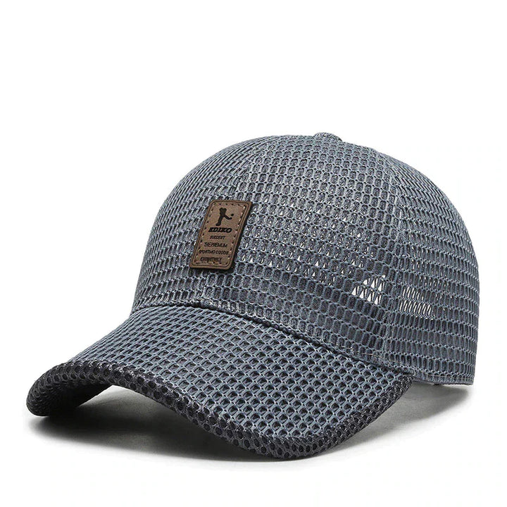 The ultimate airy summer cap Gray