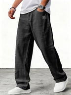 Oliver | lightweight and breathable trousers Black