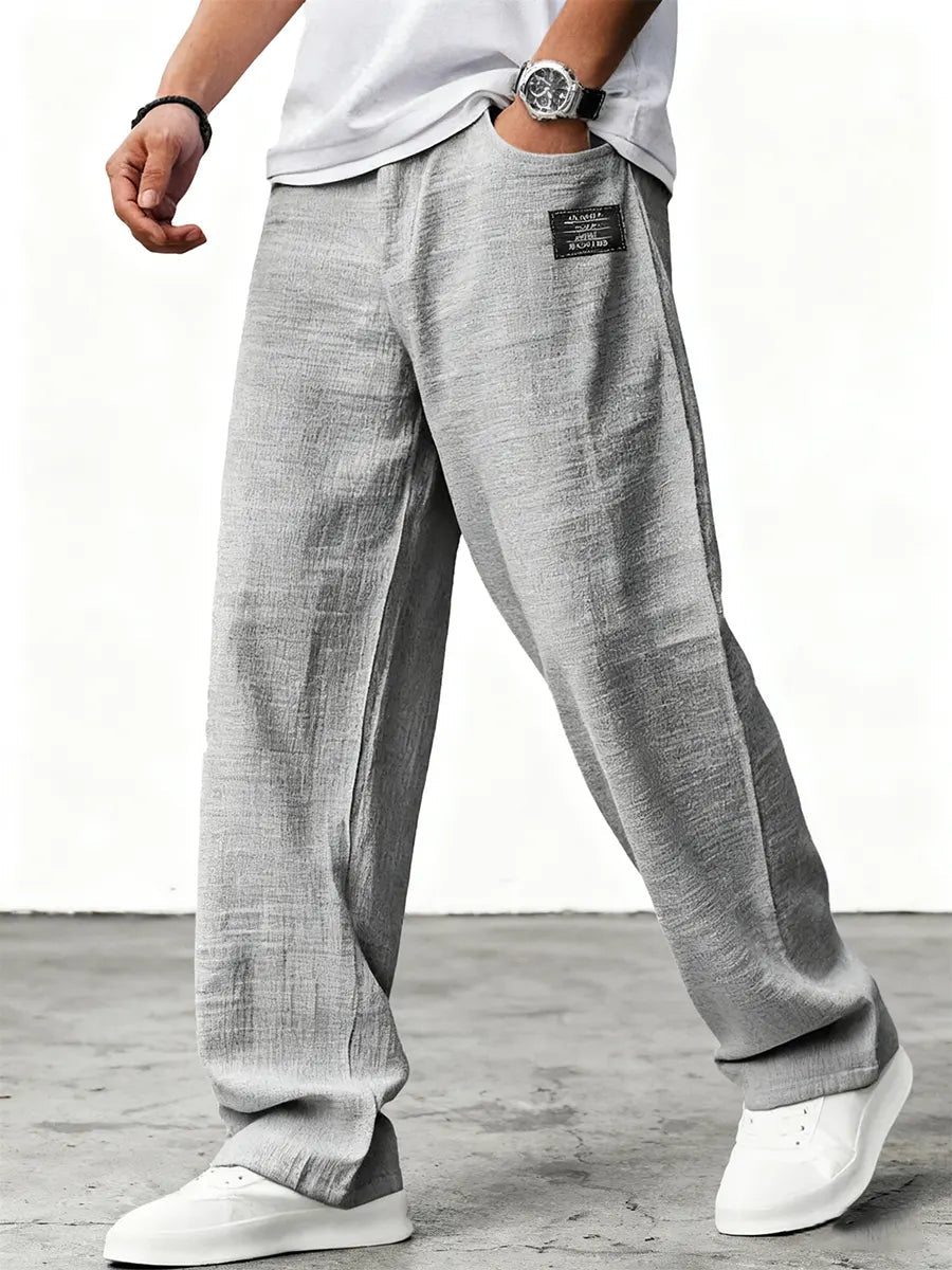 Oliver | lightweight and breathable trousers Gray