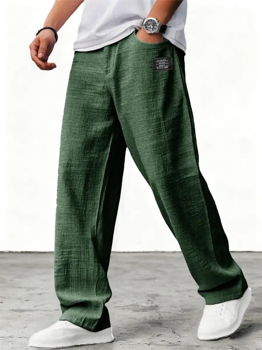 Oliver | lightweight and breathable trousers Dark Green