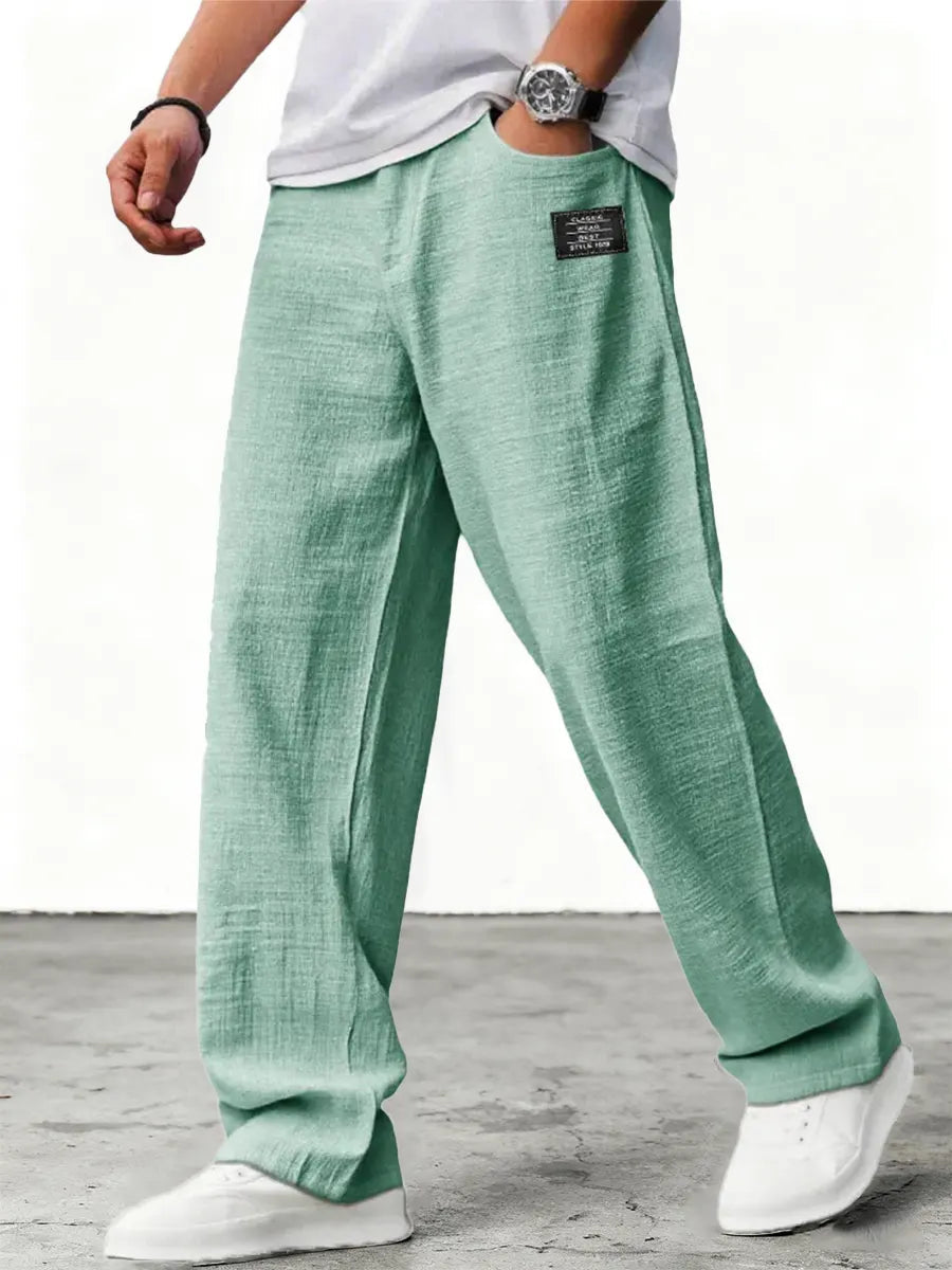 Oliver | lightweight and breathable trousers Green