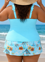 Tracy | Plus Size Elegant Summer Tankini Set