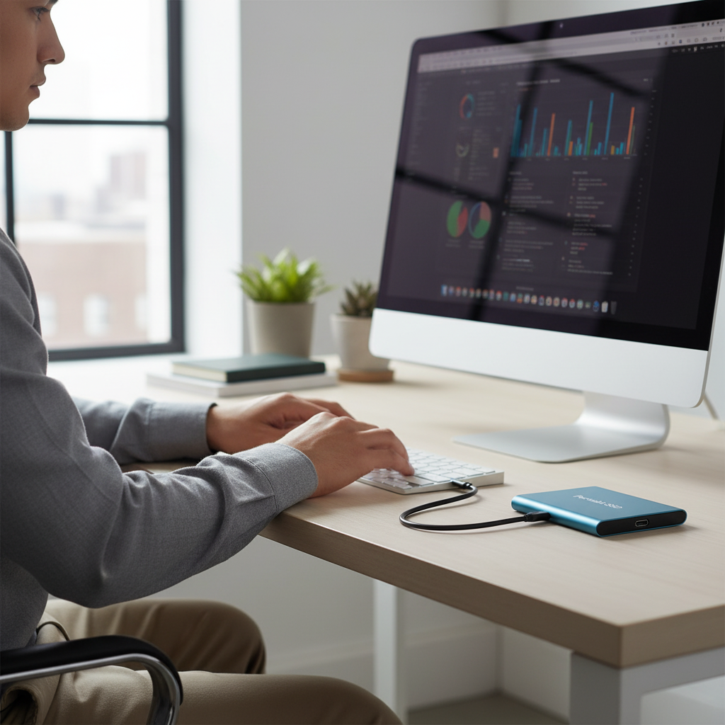 UltraVault External SSD – Blazing Fast 4K Storage with Up to 30TB & 1050MB/s Speed