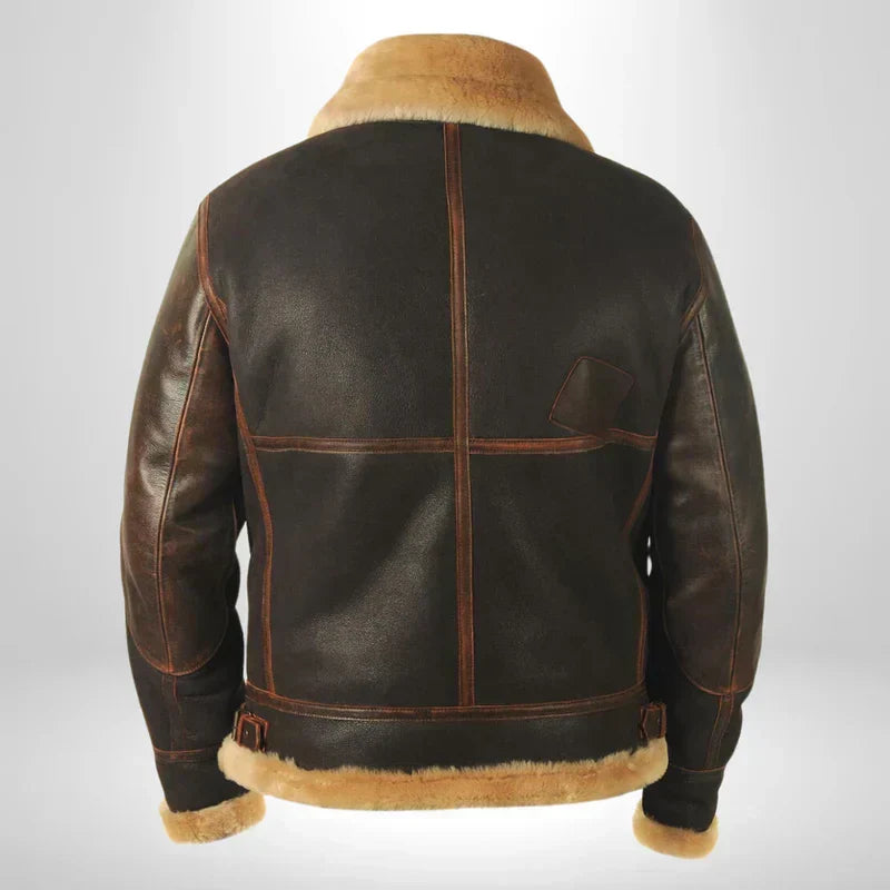 Ranches | Exclusive Aviator Jacket with Fur Collar