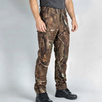 Zipari | Waterproof Softshell Jacket & Pants Set - Tree Camo - Fleece Lined