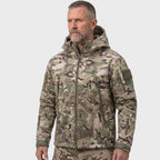Wilshire | Waterproof Softshell Jacket - Camo - Fleece Lined OCP Camo
