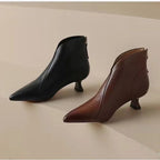 Vela | Women's Vanguar Boots – Chic Artisan Craft & Refined Slimming Silhouette