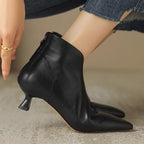 Vela | Women's Vanguar Boots – Chic Artisan Craft & Refined Slimming Silhouette