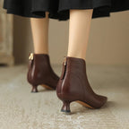 Vela | Women's Vanguar Boots – Chic Artisan Craft & Refined Slimming Silhouette