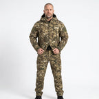 Wilshire | Waterproof Softshell Jacket - Camo - Fleece Lined