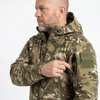 Wilshire | Waterproof Softshell Jacket - Camo - Fleece Lined