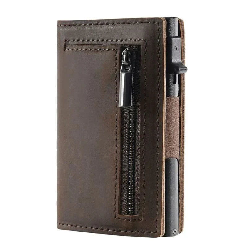 Wallet Slim compact design Secure convenience brown