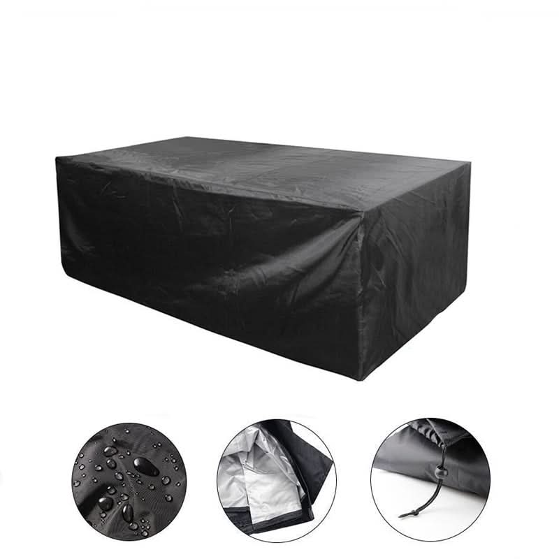 Waterproof garden furniture cover – Year-round weather protection black