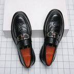 Wilbur | Men's Leather Loafers – Luxury Classic Penny Loafer & Tailored Comfort