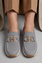 Umami | Women's Loafers with Insole for All-Day Comfort Grey