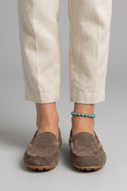 Tasana | Women's Loafers with Slip-On Design for Everyday Wear Grey