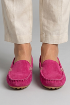 Tasana | Women's Loafers with Slip-On Design for Everyday Wear Pink