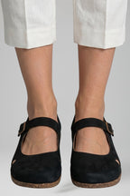 Chāme | Women's Sandals with Adjustable Strap Black