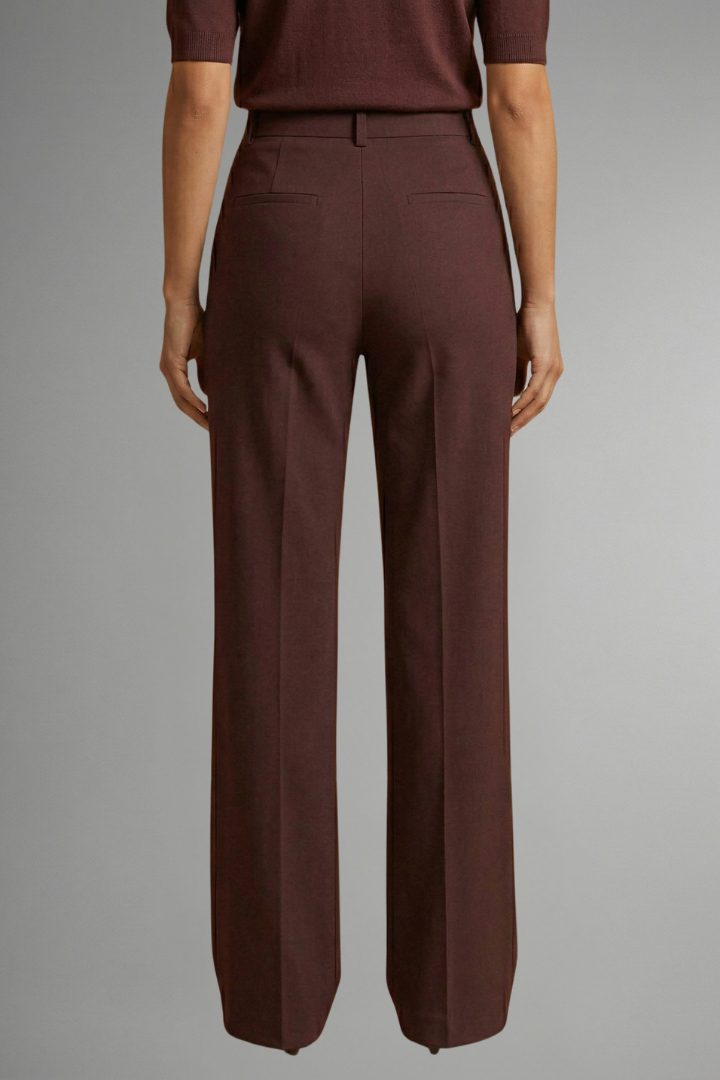 Zahara | Women’s Trousers with High Waist and Straight Leg