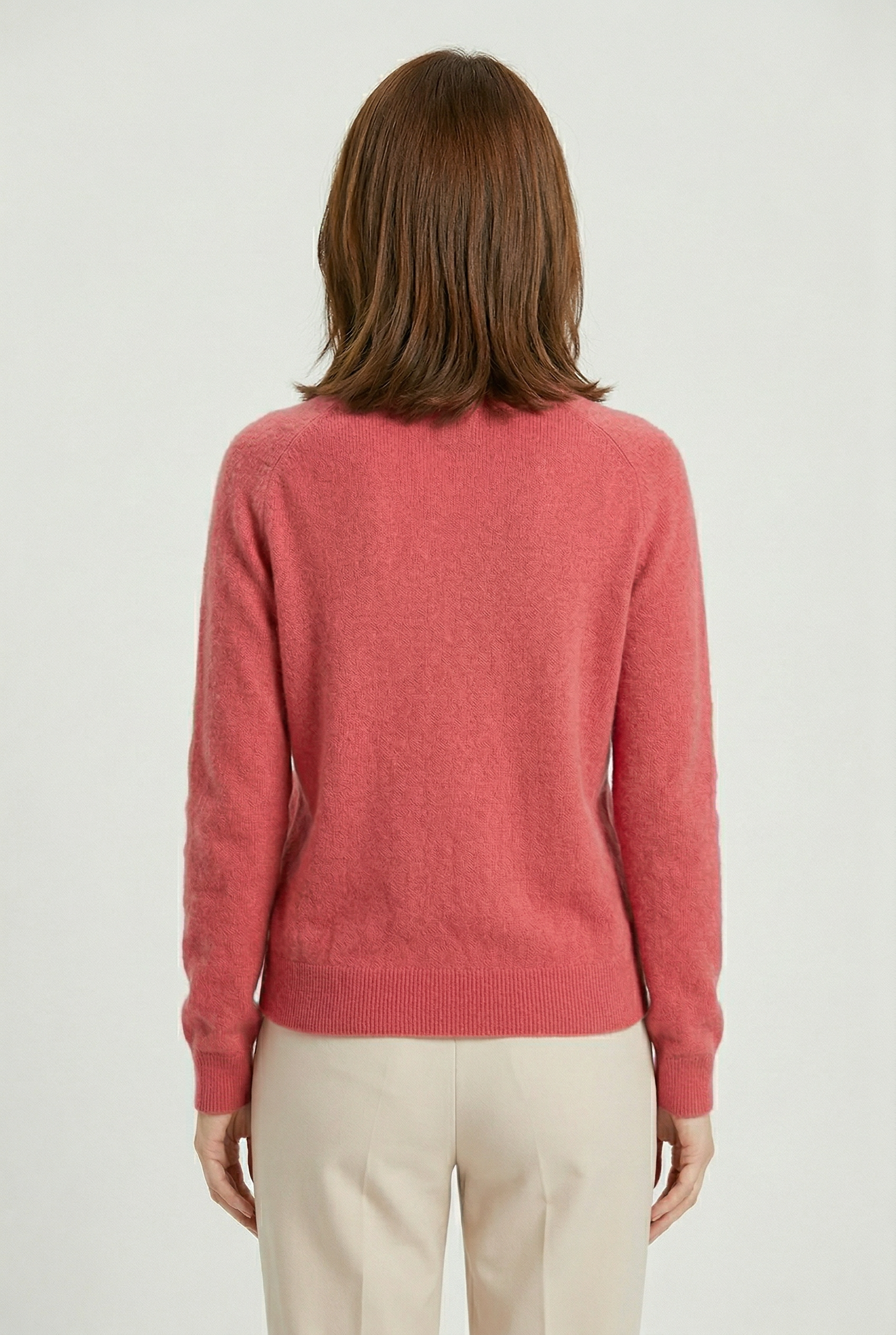 Amore | Women's V-Neck Button-Front Cardigan - Soft Knit Sweater