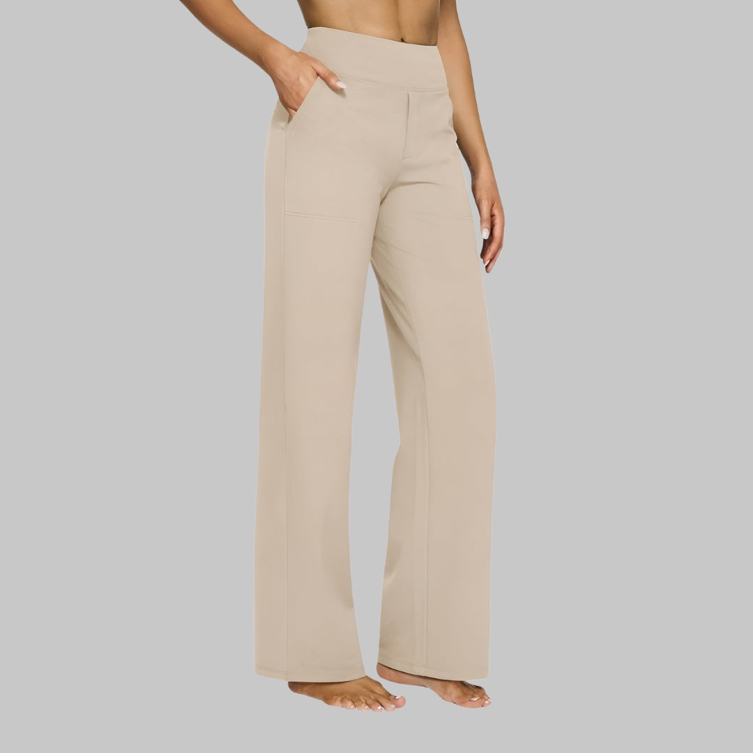 Women's Comfortable Stretch Pants For Everyday Life With Flexibility Cream