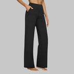 Women's Comfortable Stretch Pants For Everyday Life With Flexibility Black