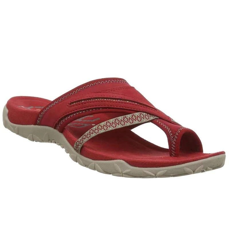 Women's Flip Flops Ultralight Comfortable Fit Summer red