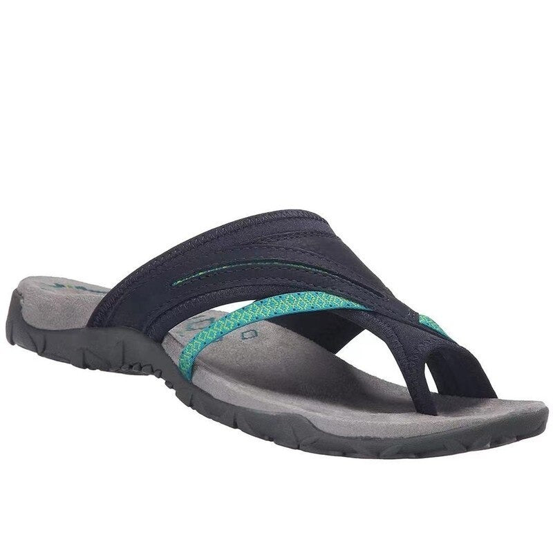 Women's Flip Flops Ultralight Comfortable Fit Summer blue