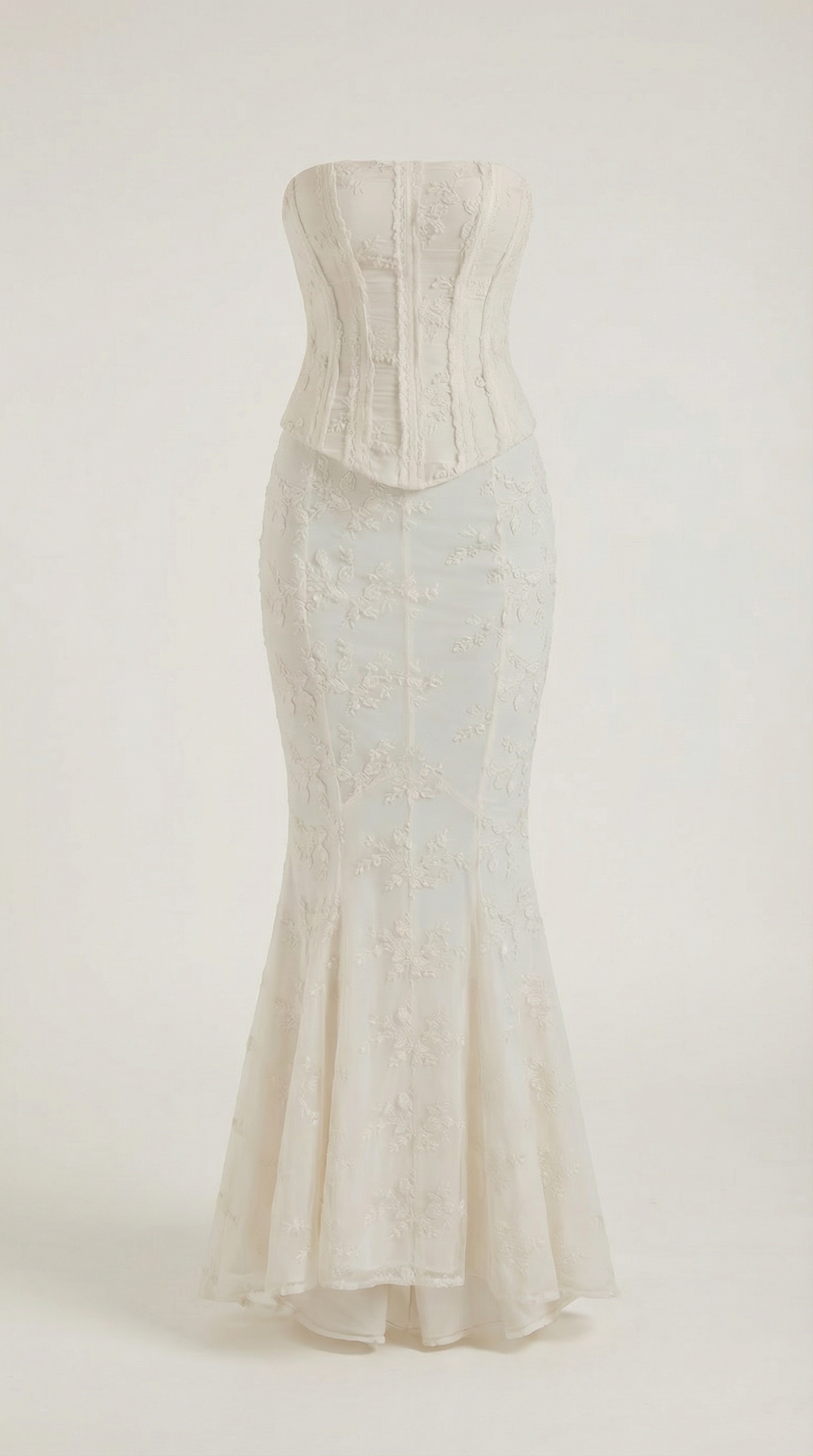 Women's Lace Maxi Dress Mermaid for Formal Occasions