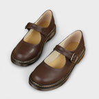 Chloé | Women’s Mary Jane Shoes With Buckle Strap And Flat Sole Brown