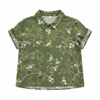 Vela | Women’s Modern Floral Blouse – Chic Artisan Summer Grace & Refined Slimming Silhouette