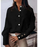 Danore | Women's High-Cuff Long Sleeve Blouse