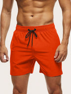Calico | Men’s Swim Shorts with Quick-Drying and Flexible Wearing Comfort Orange