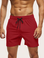 Calico | Men’s Swim Shorts with Quick-Drying and Flexible Wearing Comfort Rood