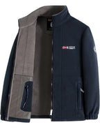 Marmari | Soft, Warm & Lightweight Outdoor Fleece Jacket with Protective Collar Navy Blue