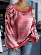 Roque | Women's Winter Knit Sweater - Warm Chunky Cable Knit Pullover & Ribbed Jumper