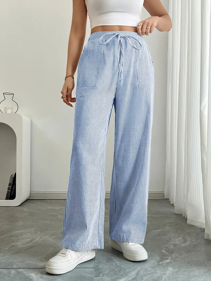 Bersh | Women’s Boho Beach Flare Trousers