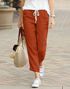 Maderain | Women’s Tulip Hem Lantern Trousers
