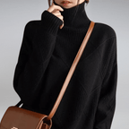 Zahara | Women's Diamond Knit Sweater - Textured Cable Pattern Pullover & Soft Jumper