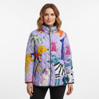 Solis | Women’s Jacket | Dog Print Quilted