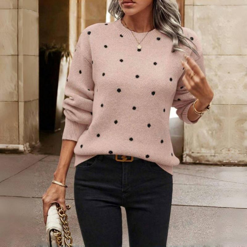 Solis | Elegant Knitted Jumper Pink