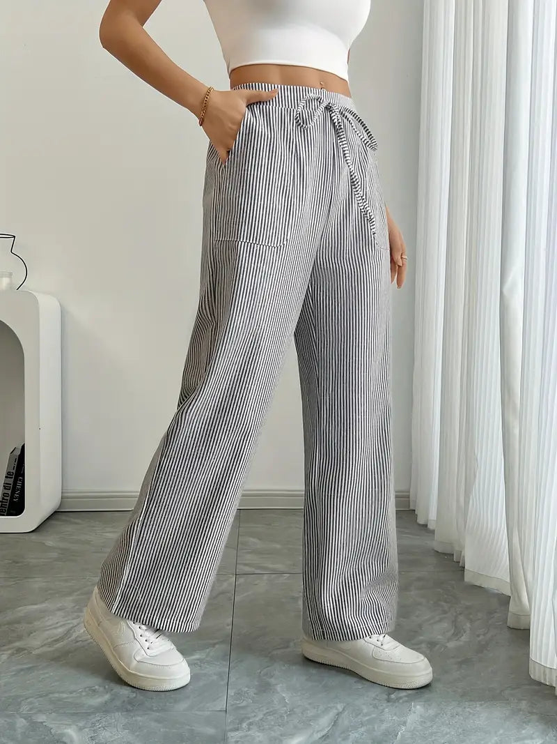 Bersh | Women’s Boho Beach Flare Trousers