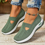 Amore | Sneakers For Women | Slip-On Design Green